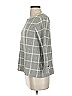 Cynthia Rowley TJX Plaid Gray Pullover Sweater Size S - photo 5