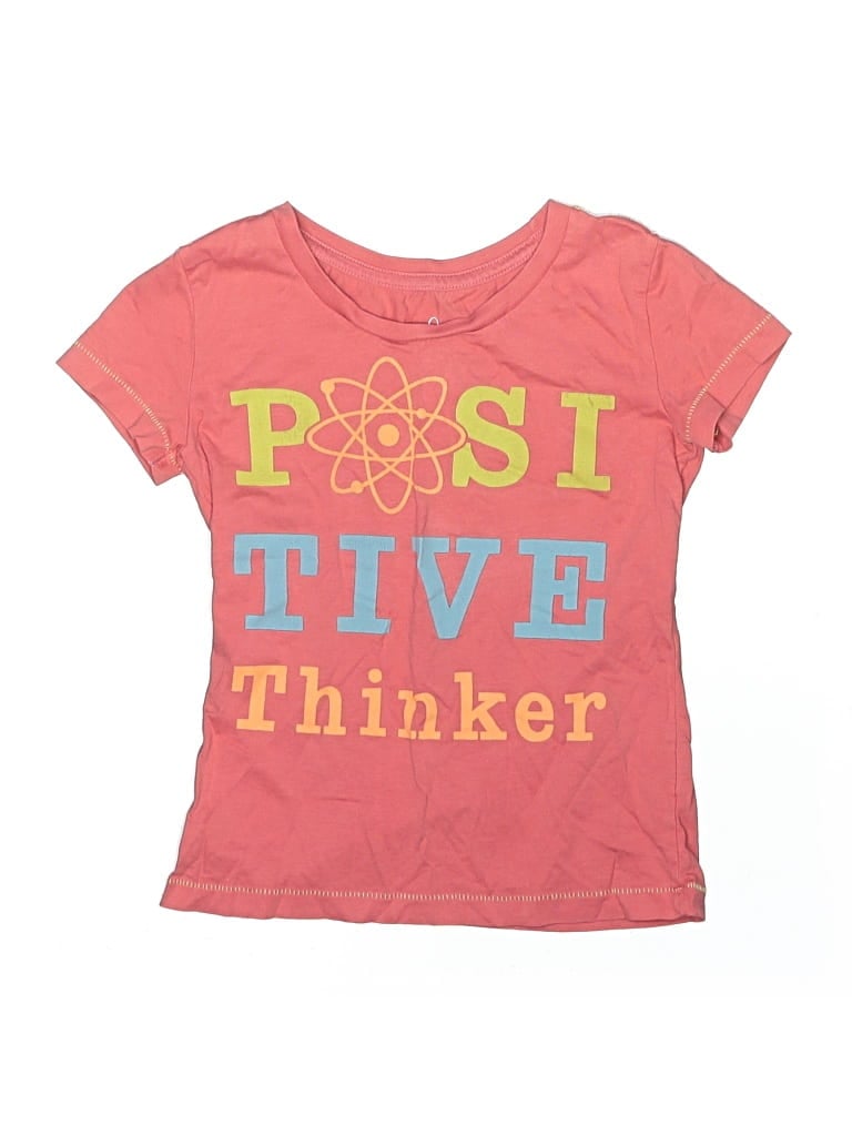 Pre-owned Peek Kids' ... Short Sleeve T-shirt In Pink