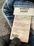 Paige Blue Denim Shorts Size 24 waist - photo 4