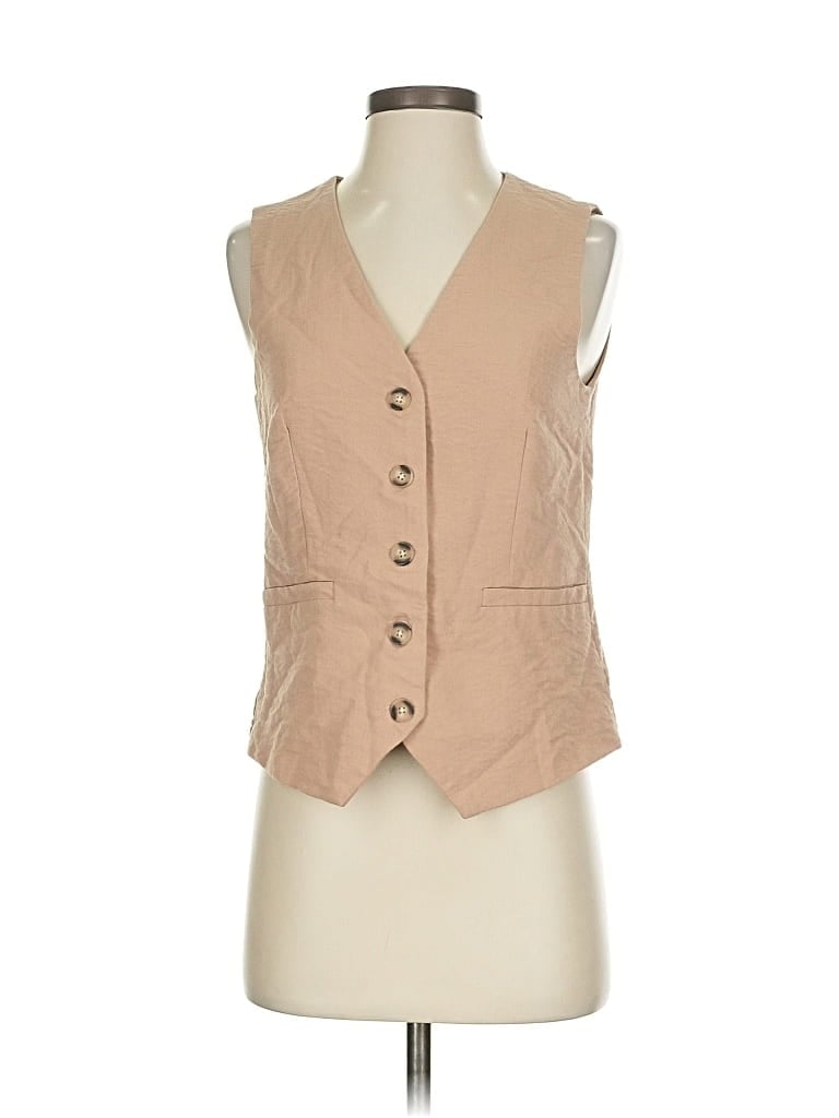 Pre-owned Prettygarden Vest In Brown