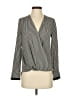 Rag & Bone 100% Silk Gray Long Sleeve Silk Top Size XXS - photo 1
