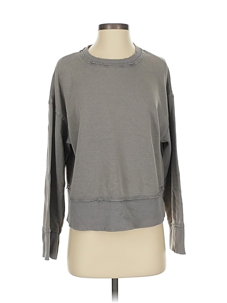Pre-owned Divided By H&m Sweatshirt In Gray