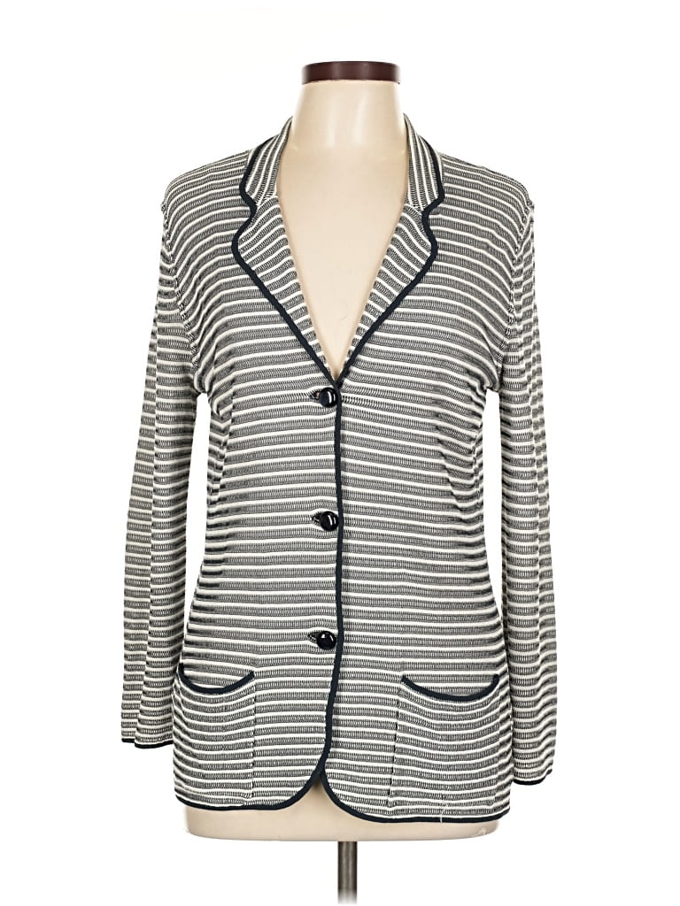 Pre-owned Armani Collezioni Cardigan Sweater In Gray