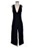 Zara Solid Black Jumpsuit Size XS - photo 1