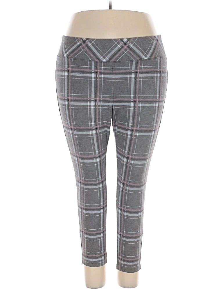 Pre-owned Torrid Casual Pants In Gray