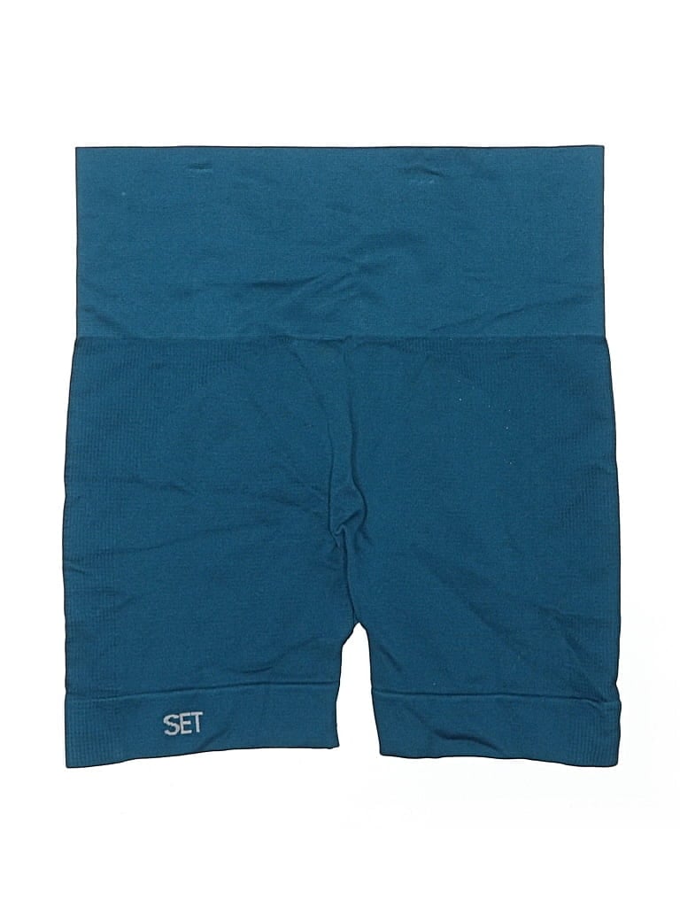 Pre-owned Set Active Athletic Shorts In Blue