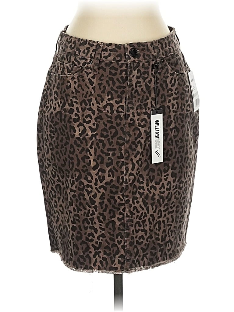 Pre-owned William Rast Casual Skirt In Brown