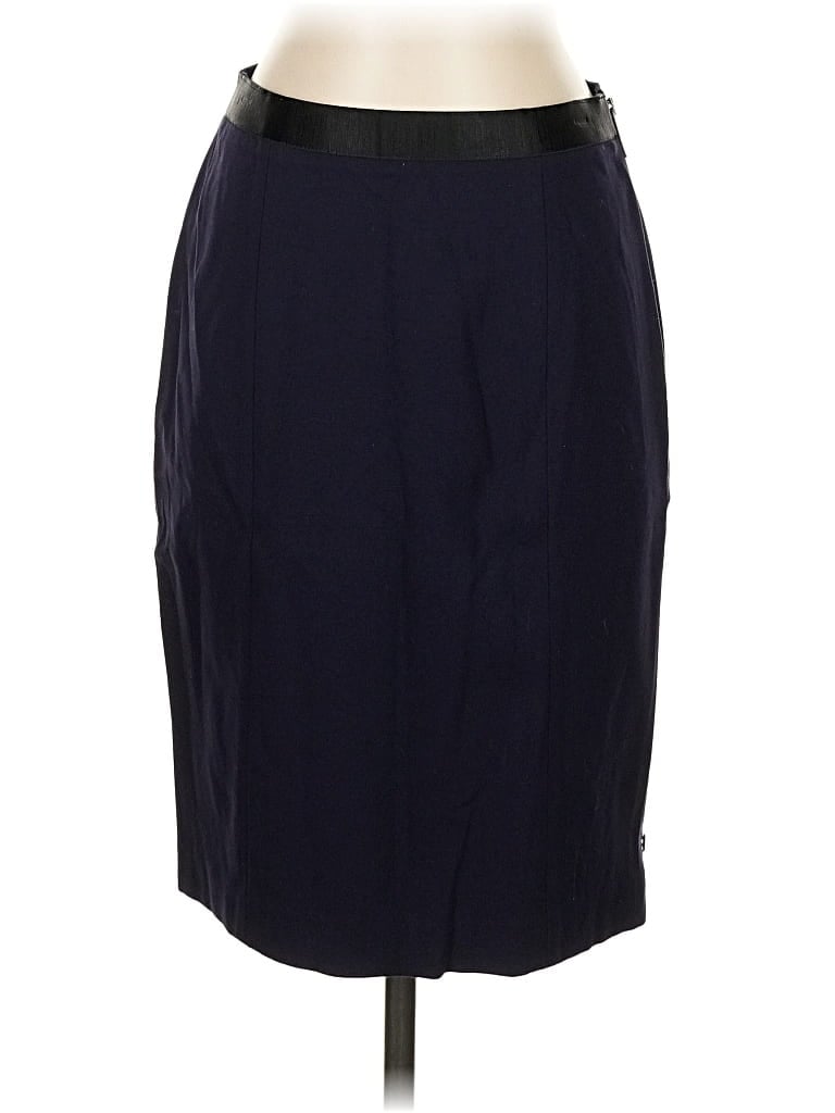 Pre-owned Elie Tahari Formal Skirt In Blue