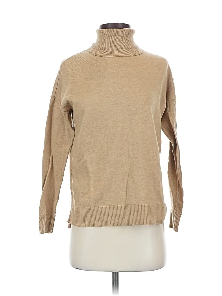 Pre-owned Gap Turtleneck Sweater In Brown