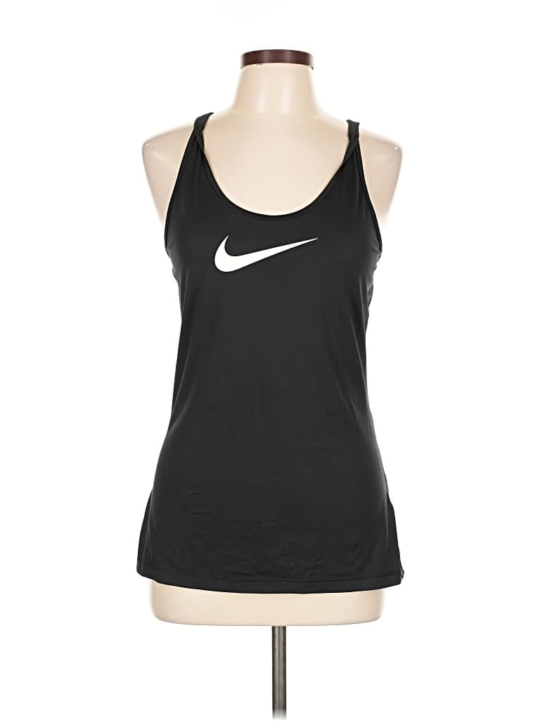 Pre-owned Nike Active Tank Top In Black