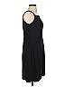 Ecru Solid Black Cocktail Dress Size XS - photo 4