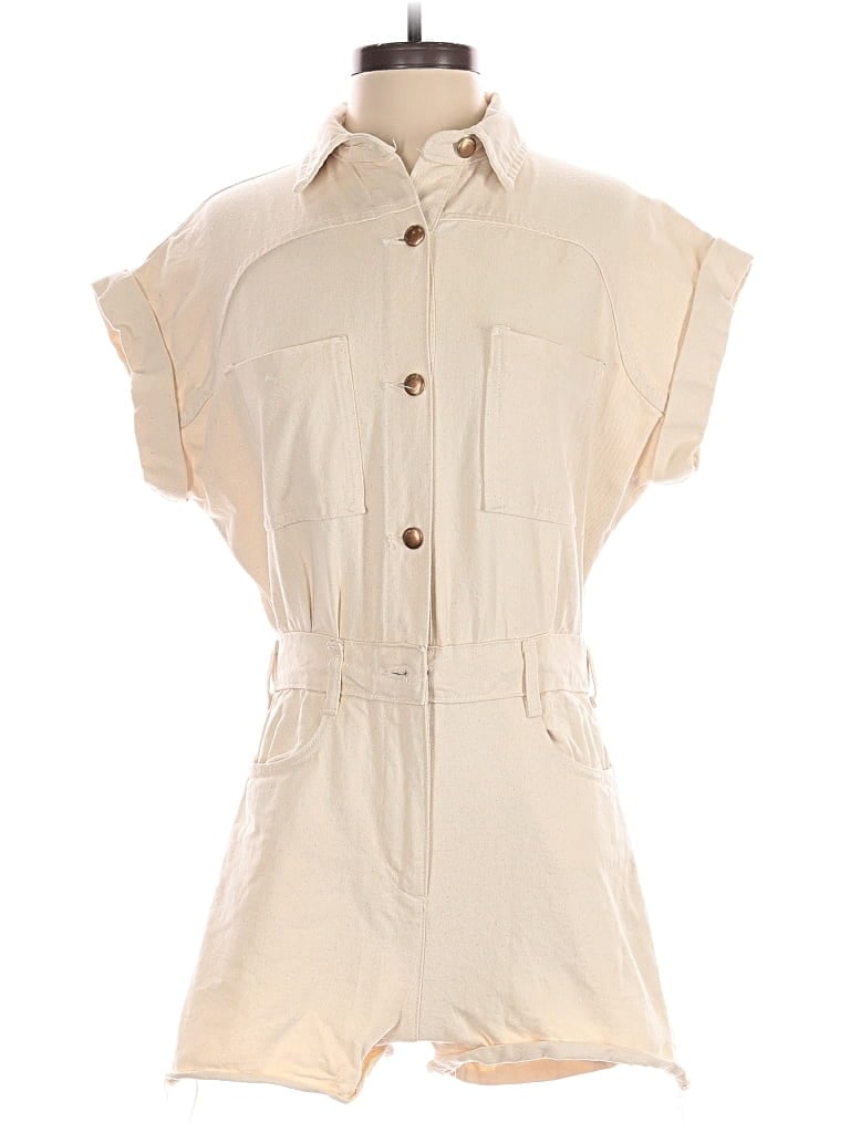 Pre-owned Zara Romper In White