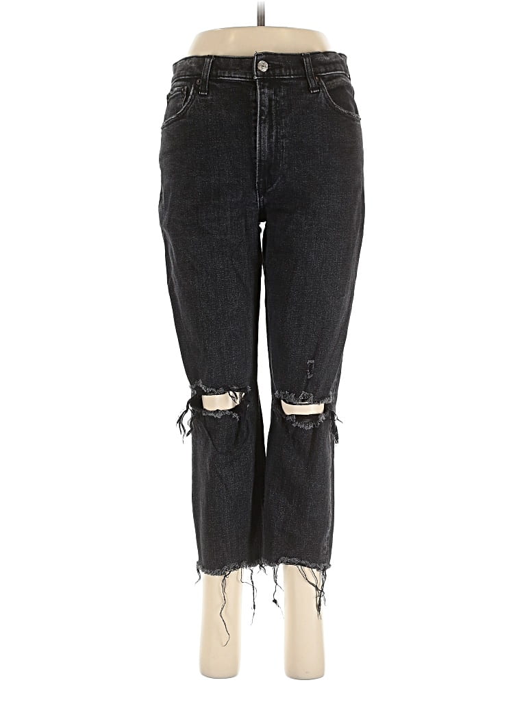 Pre-owned Abercrombie & Fitch Jeans In Black