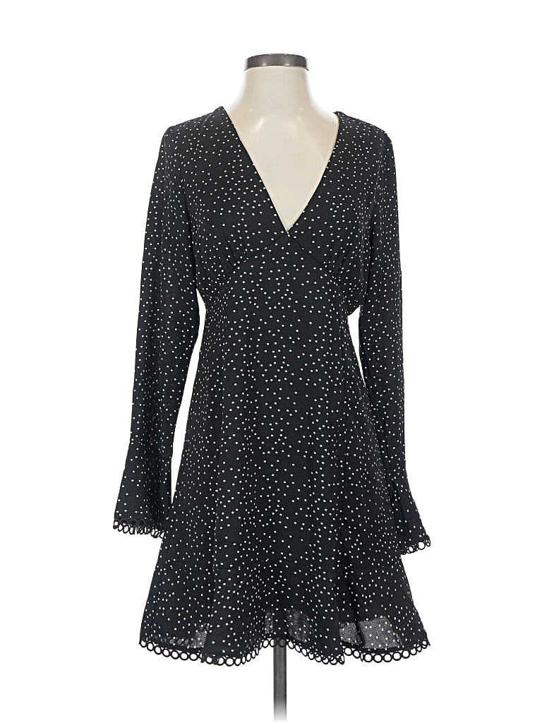 Pre-owned Le Lis Casual Dress In Black