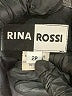 Rina Rossi 100% Polyester Solid Black Formal Skirt Size 2 - photo 4