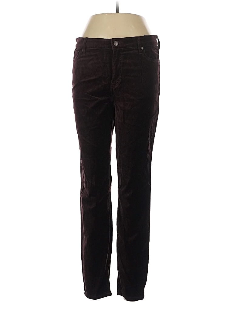 Pre-owned Well Worn Casual Pants In Burgundy