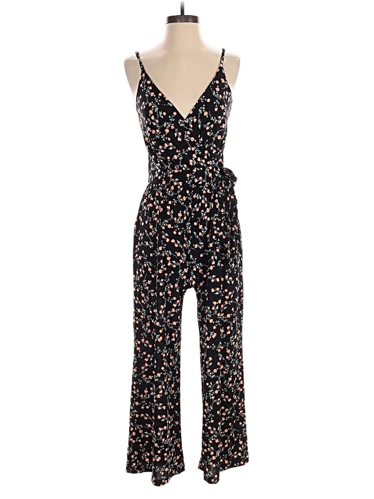 Pre-owned Kaileigh Jumpsuit In Black