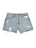 Paige Blue Denim Shorts Size 24 waist - photo 1