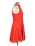 Naven Solid Red Cocktail Dress Size 4 - photo 4