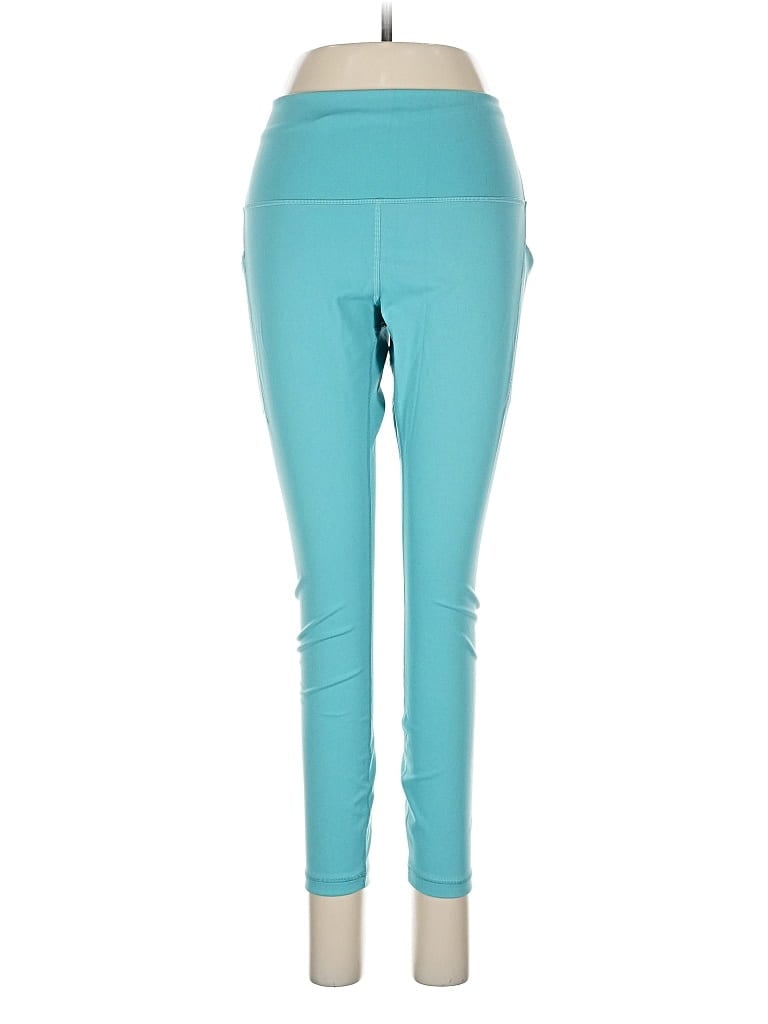 Pre-owned Lululemon Athletica Active Pants In Blue