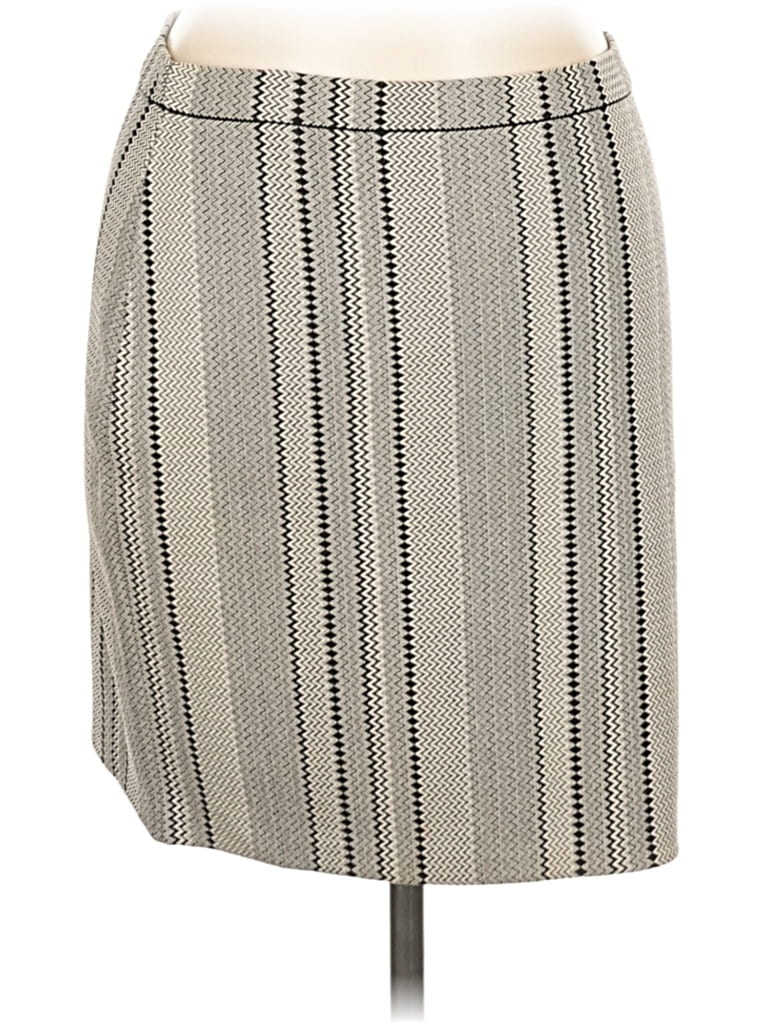 Pre-owned Theory Casual Skirt In Gray