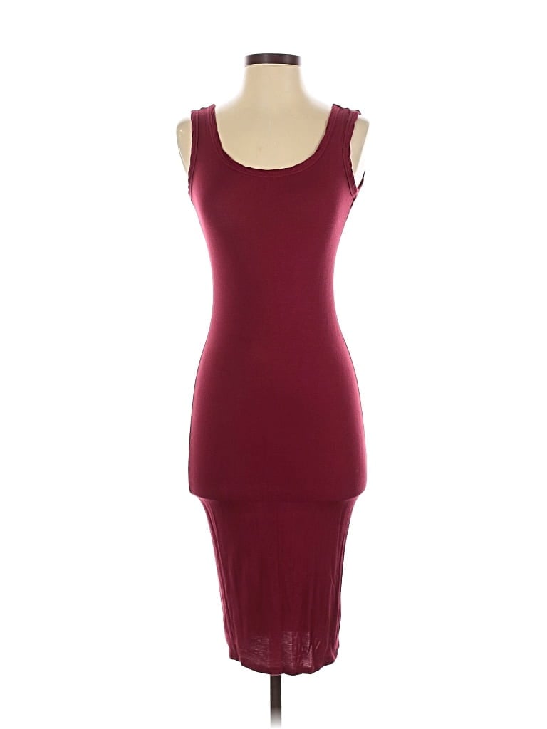 Pre-owned Windsor Cocktail Dress In Burgundy