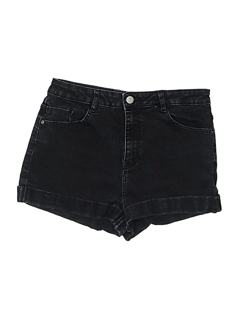 Pre-owned Trafaluc By Zara Denim Shorts In Black