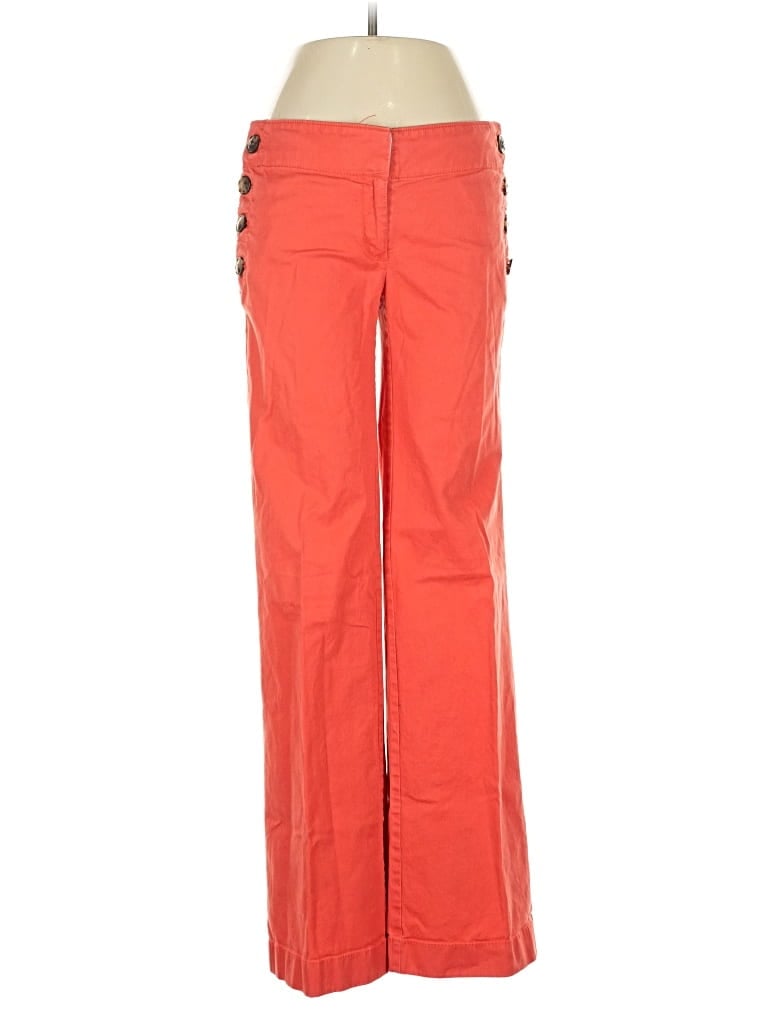 Pre-owned Ann Taylor Loft Casual Pants In Orange