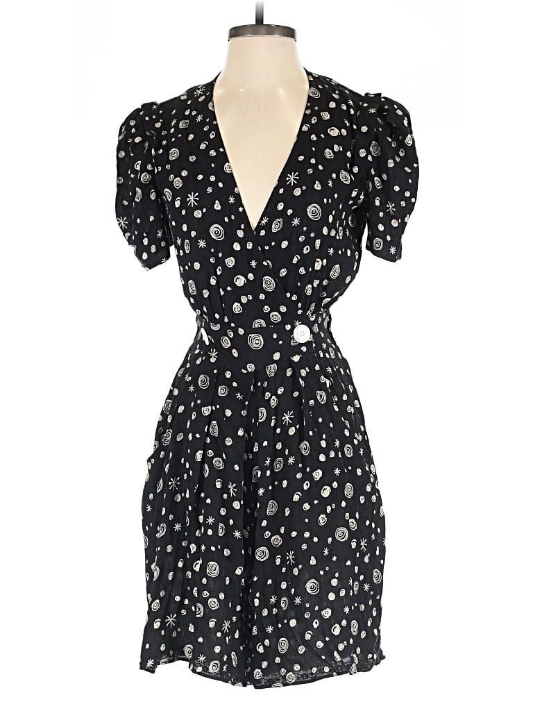 Pre-owned R&k Originals Romper In Black