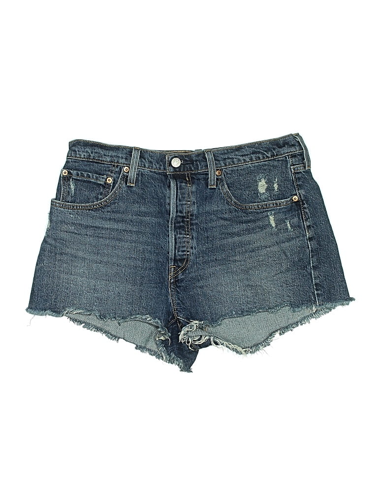 Pre-owned Levi's Denim Shorts In Blue