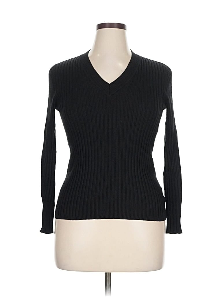 Pre-owned George Pullover Sweater In Black