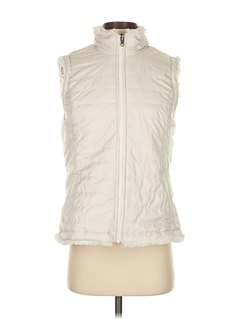 Pre-owned Nicole Miller Vest In White
