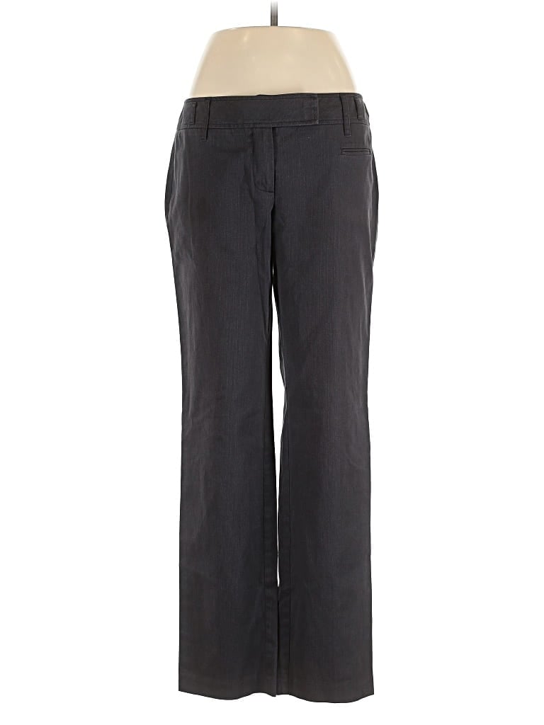 Pre-owned Ann Taylor Loft Dress Pants In Gray