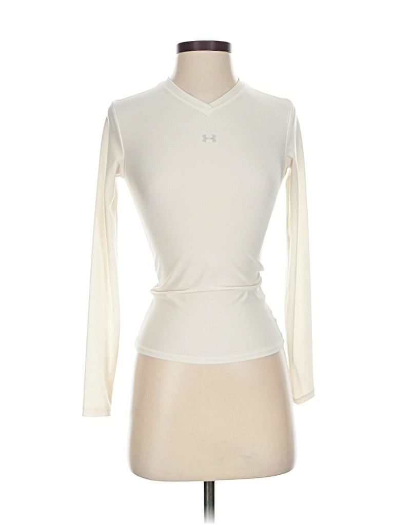 Pre-owned Under Armour 3/4 Sleeve T-shirt In White