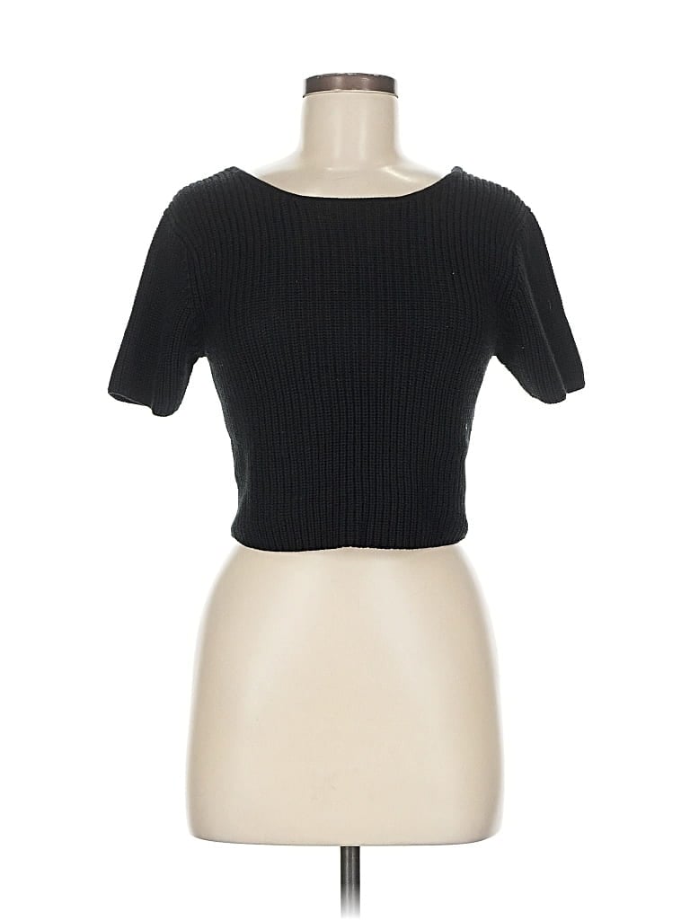 Pre-owned Isalis Pullover Sweater In Black