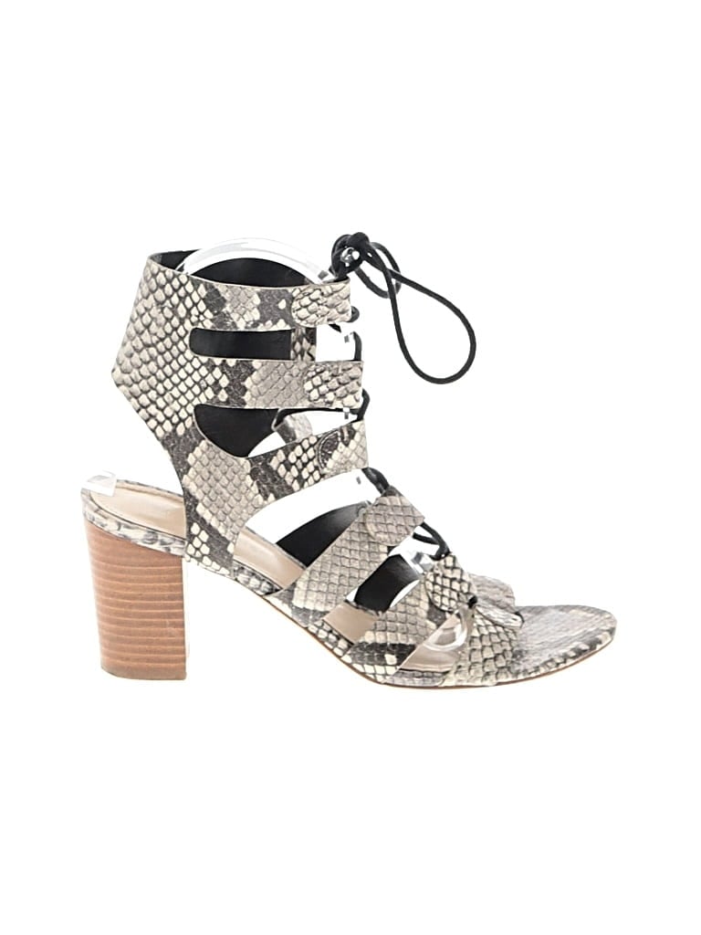 Pre-owned Marc Fisher Heels In Gray