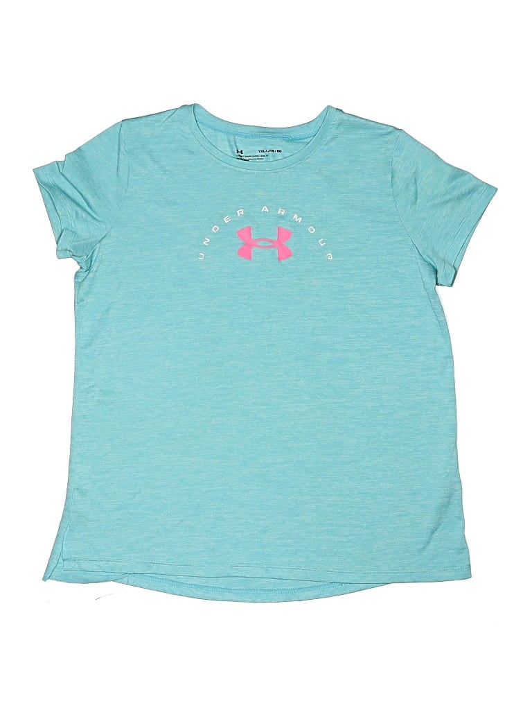 Pre-owned Under Armour Kids' Short Sleeve T-shirt In Blue