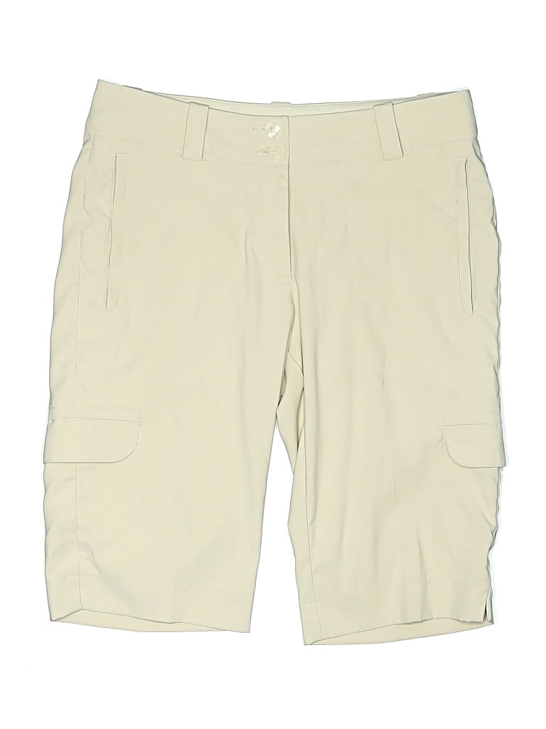 Pre-owned Nike Cargo Shorts In Brown