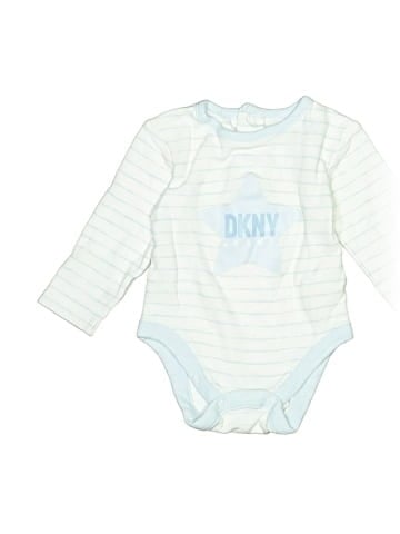 DKNY Long Sleeve Onesie (view 1)