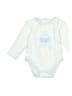DKNY 100% Cotton Blue Long Sleeve Onesie Size 0-3 mo - photo 1