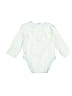 DKNY 100% Cotton Blue Long Sleeve Onesie Size 0-3 mo - photo 2