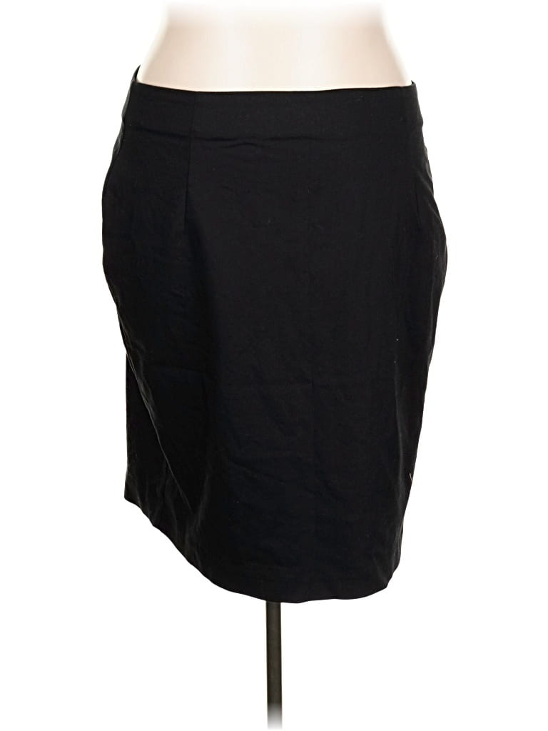 Pre-owned Lane Bryant Formal Skirt In Black