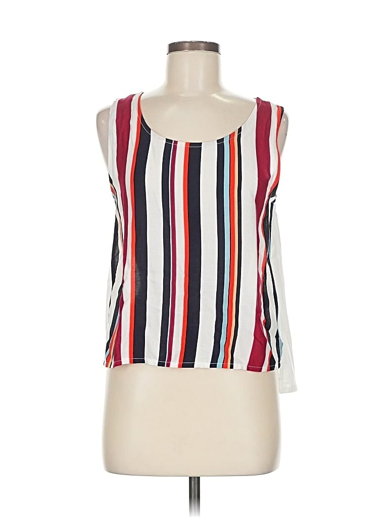 Pre-owned Assorted Brands Sleeveless Blouse In Red