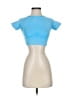 Unbranded Blue Short Sleeve Turtleneck Size S - photo 1