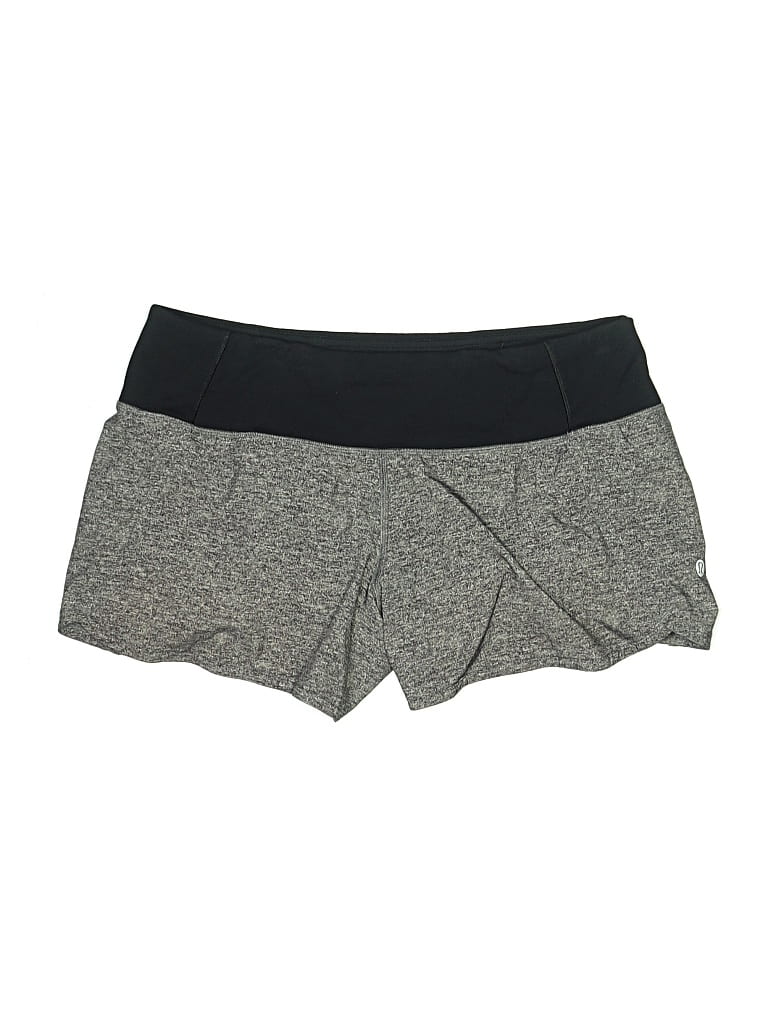 Pre-owned Lululemon Athletica Athletic Shorts In Gray