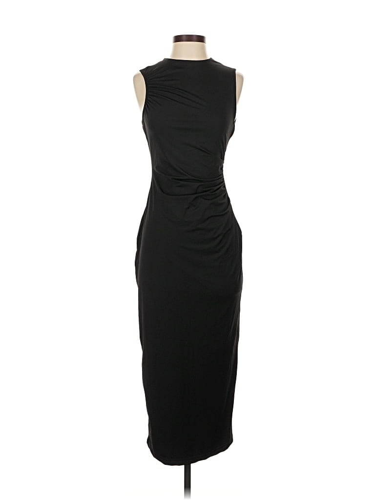 Pre-owned Unbranded Cocktail Dress In Black