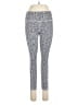 Athleta Animal Print Silver Black Leggings Size L - photo 1