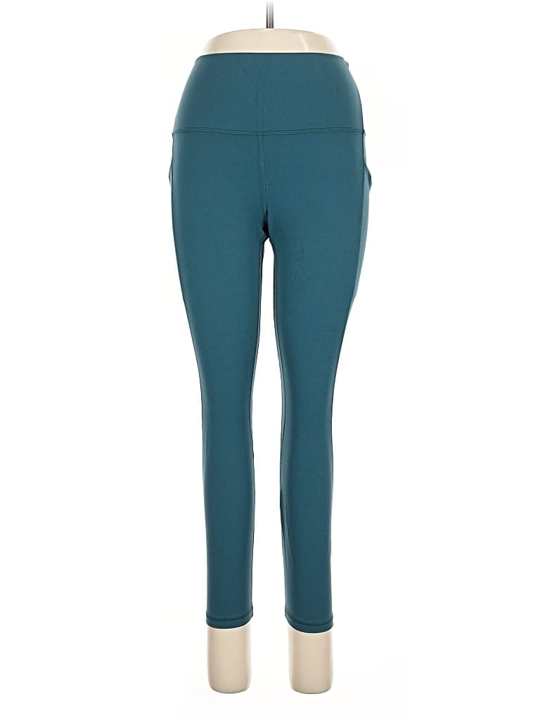 Pre-owned Lululemon Athletica Active Pants In Blue