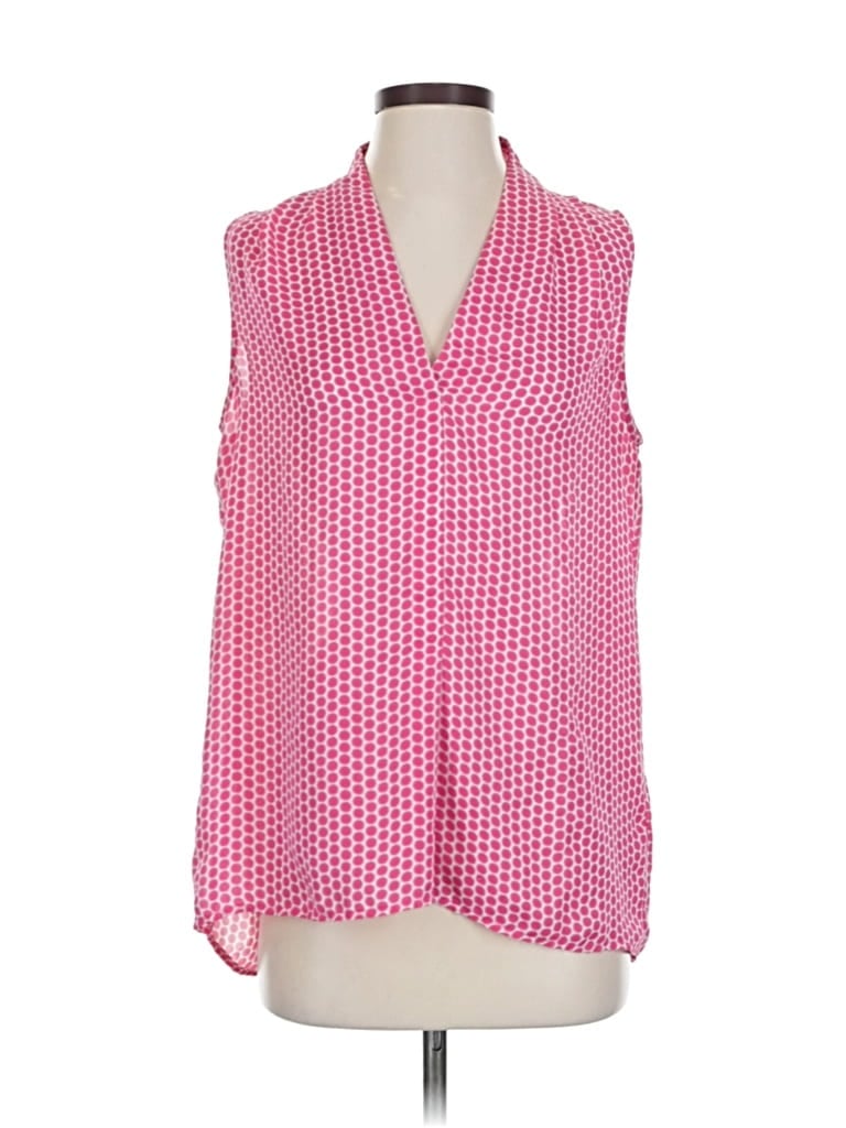 Pre-owned Laundry By Shelli Segal Sleeveless Blouse In Pink