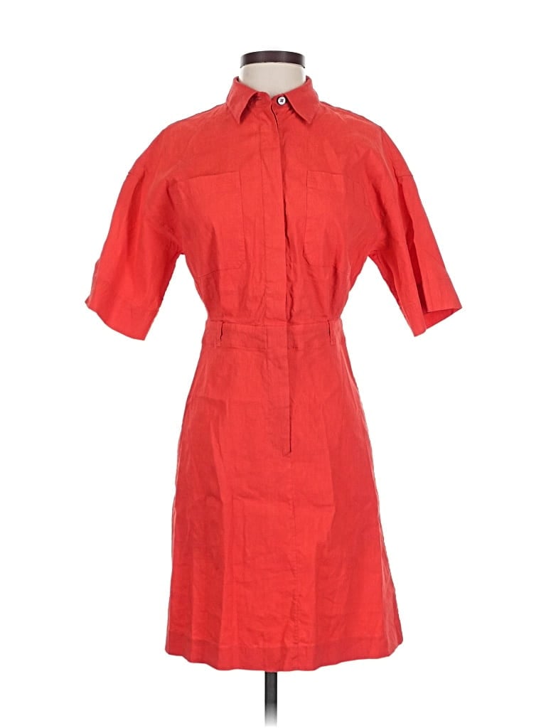 Pre-owned Theory Casual Dress In Red